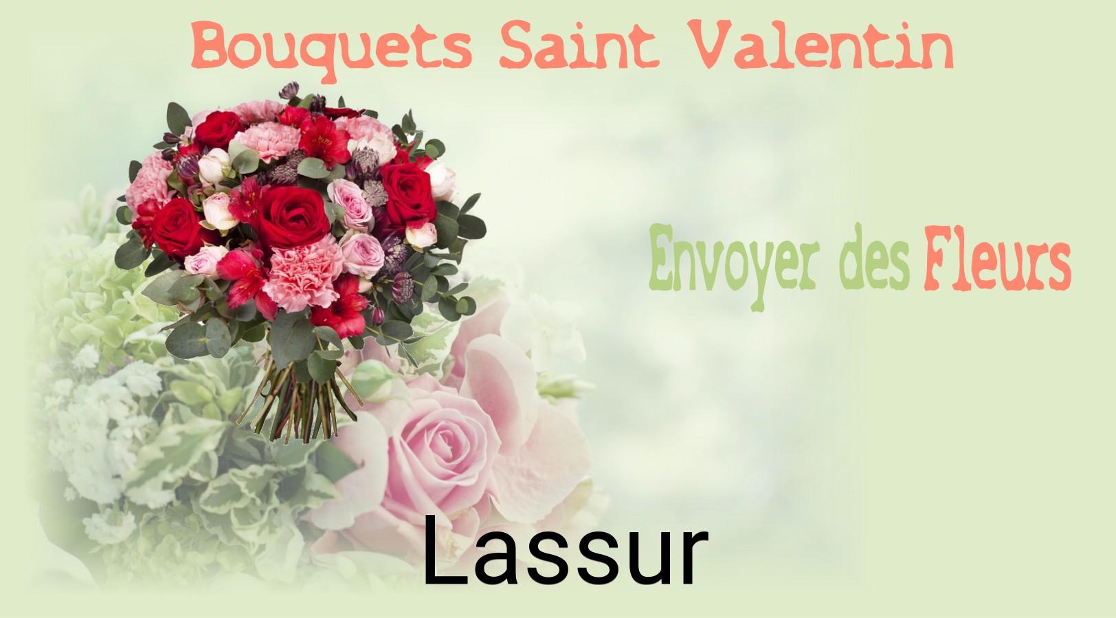 Roses de Saint-Valentin livrées à Lassur